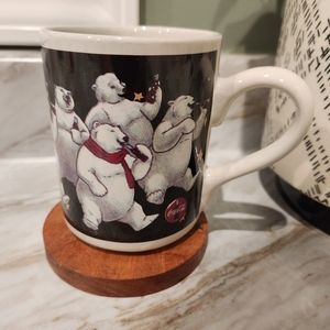 1997 Vintage Coca Cola Polar Beae Mug